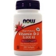 NOW Vitamin D-3 (5000IU) 240 softgels